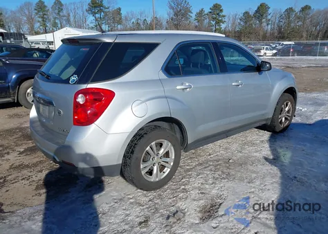 2012 Chevrolet Equinox Ls из США, поврежденный, VIN 2GNALBEK5C1267622